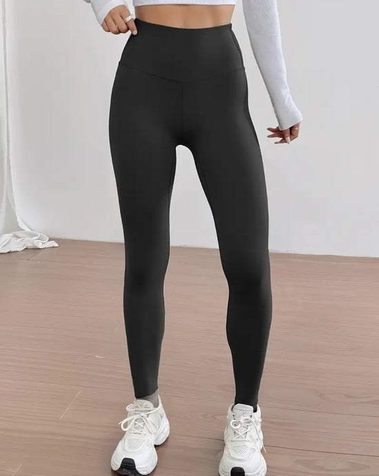 WarmFlex Leggings mit hohem Bund – musta