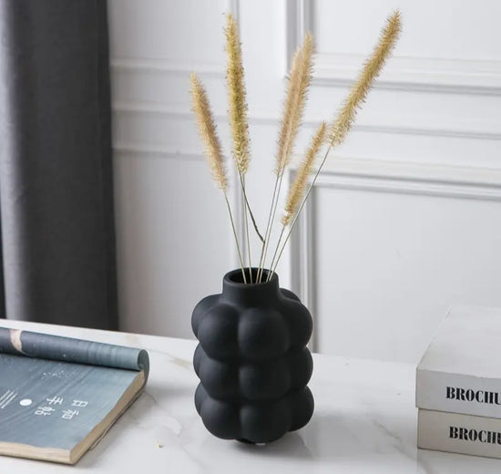 Bubble Black -maljakko