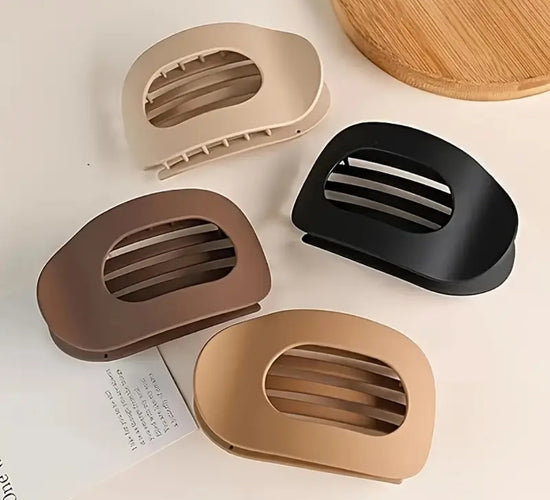 Matte Hair Clip Set – 4-osainen hiusklipsisetti