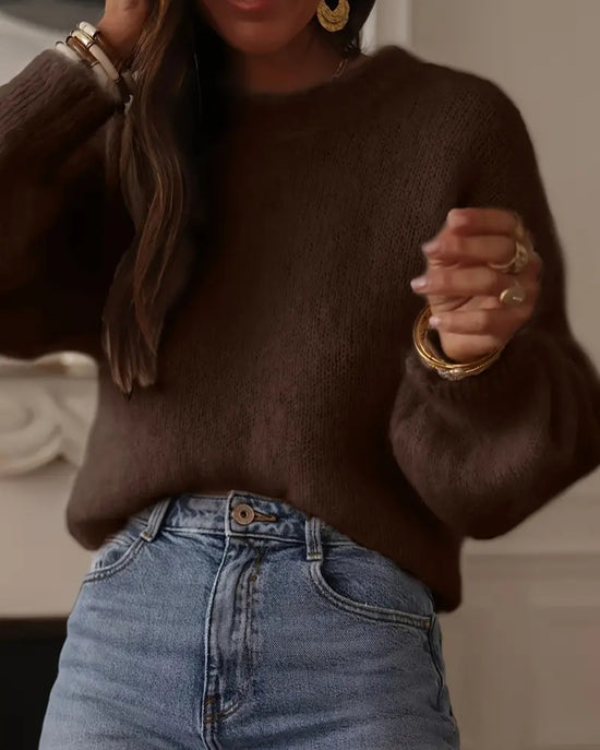 Cocoa Cloud Knit Sweater