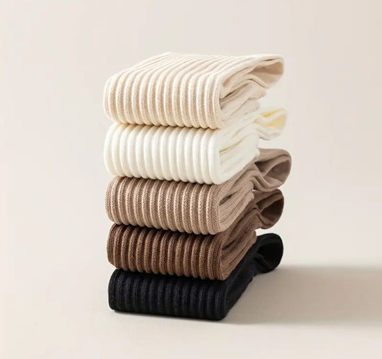 Cozy Rib Socks – 5 sävyä