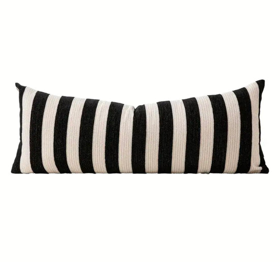Moderni Pitkä Tyynynpäällinen – 90×35 cm black/white