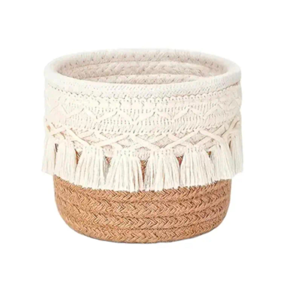 Boho-kori hapsuilla – luonnollinen säilytys