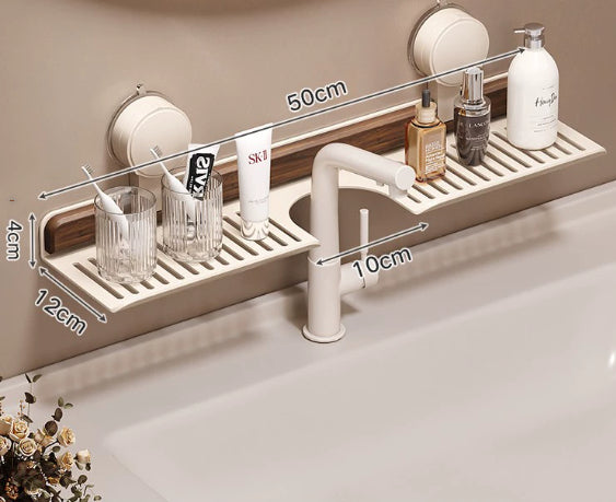 Poraamaton kylpyhuoneen seinähylly – useita kokoja