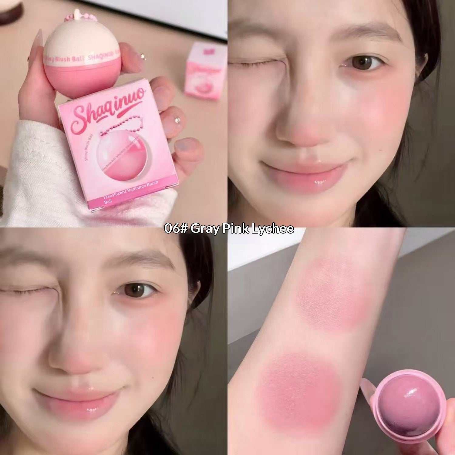 GlowBerry Blush Ball – Sheer Glow Poskipuna