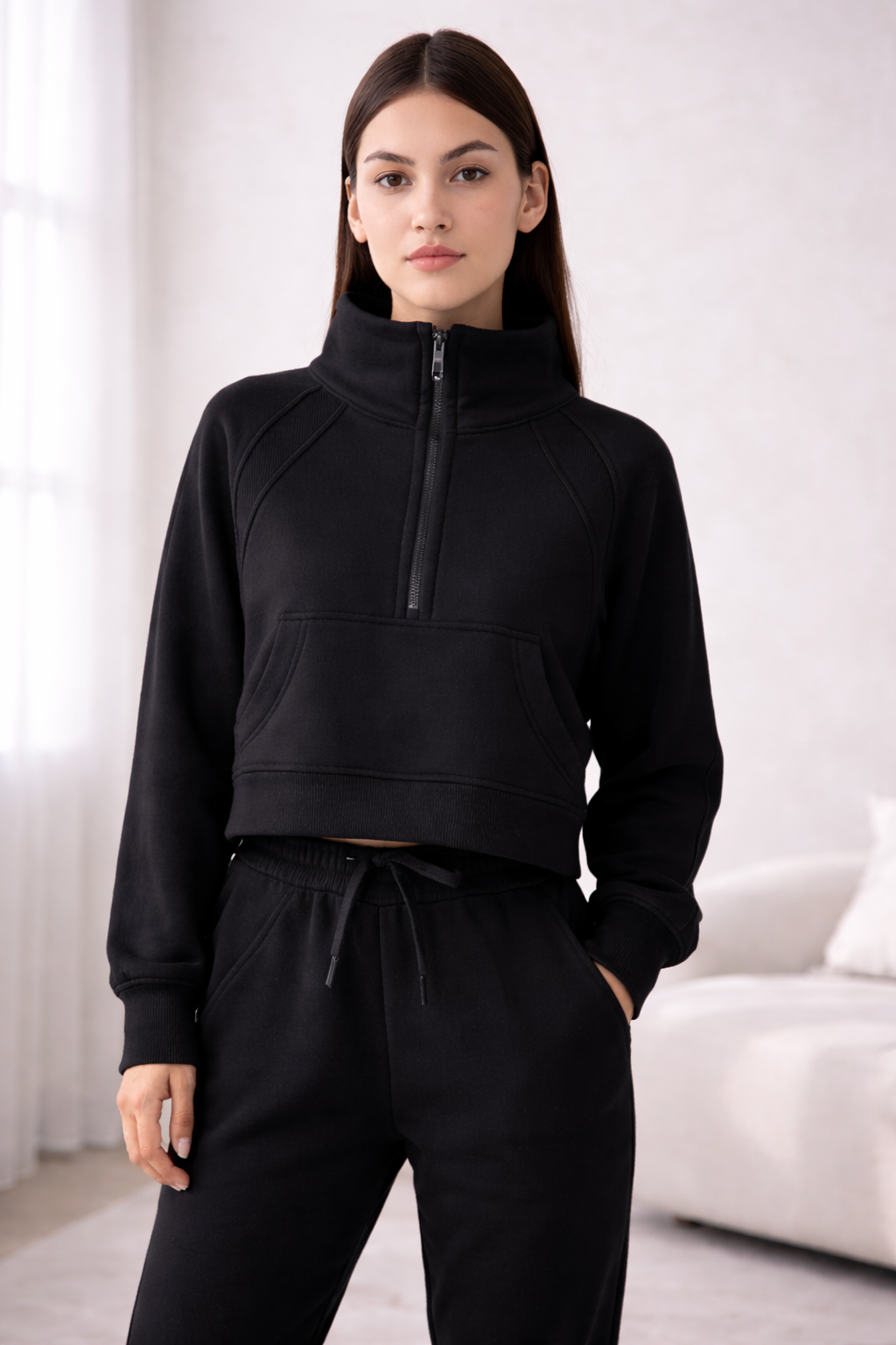 Nordic Sculpt Half Zip – Premium Fleece