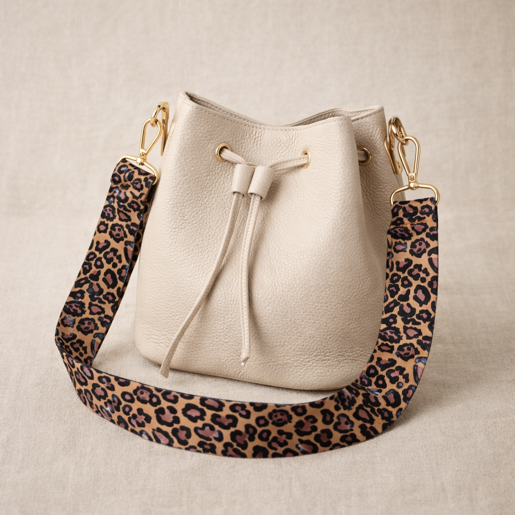 Leopard Bag Strap – säädettävä laukkuhihna