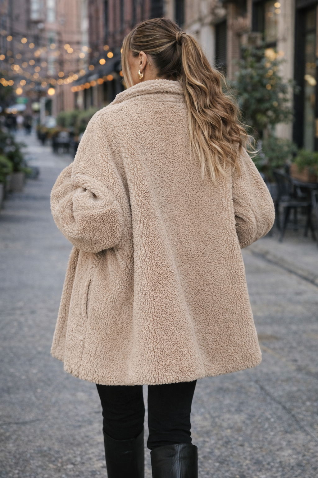 Teddy Cozy -takki | Beige