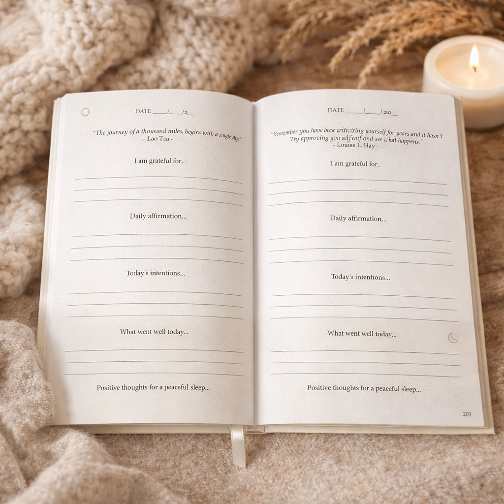 Gratitude – Mindfulness & Kiitollisuuspäiväkirja