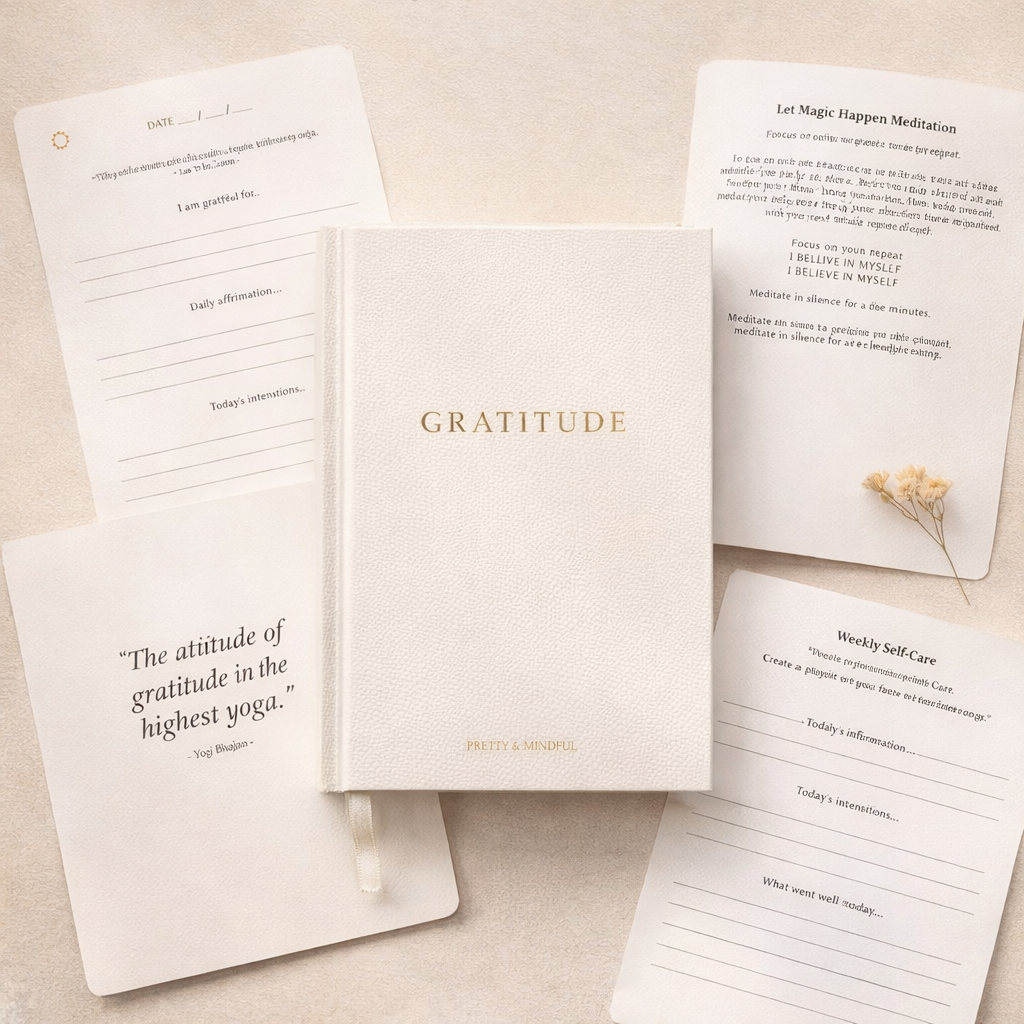 Gratitude – Mindfulness & Kiitollisuuspäiväkirja