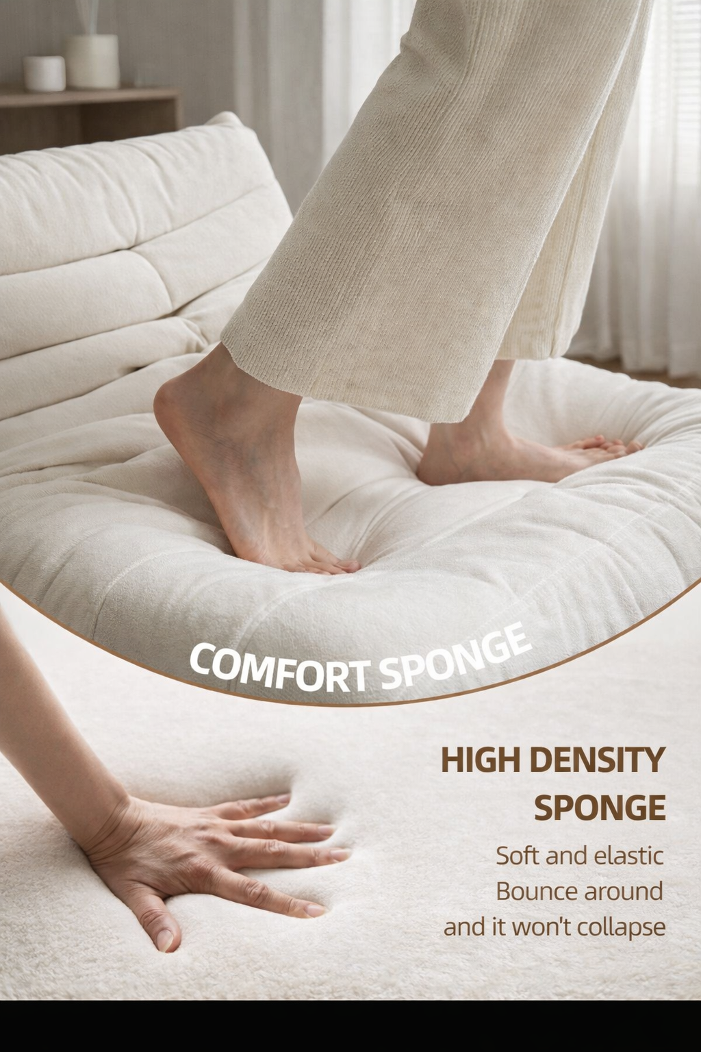 Cloud Lounge – pehmeä design-nojatuoli