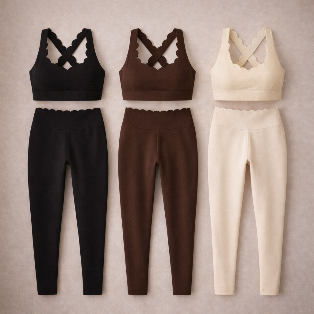 Nordic Scallop Leggings