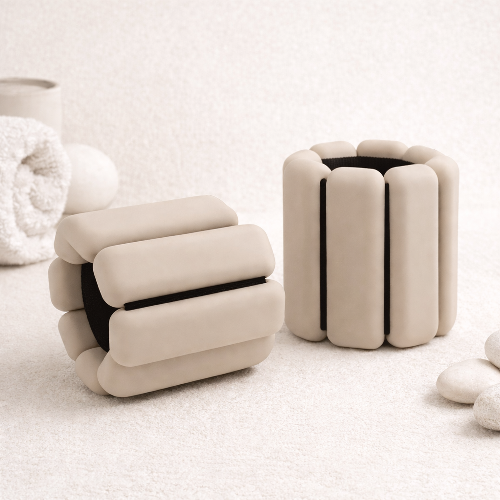 Beige 2 kg Ranne- & Nilkkapaino