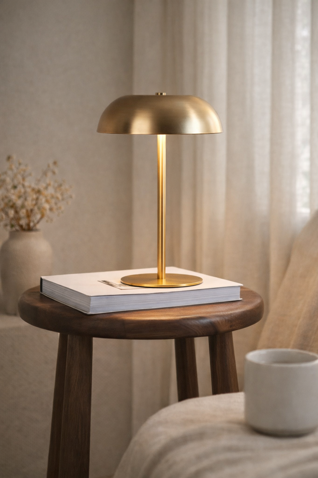 Lumi Touch – ladattava pöytävalaisin gold