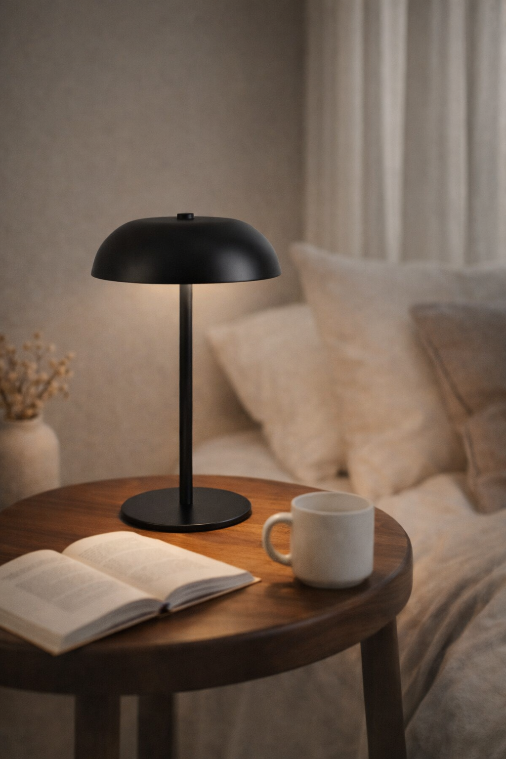 Lumi Touch – ladattava pöytävalaisin black