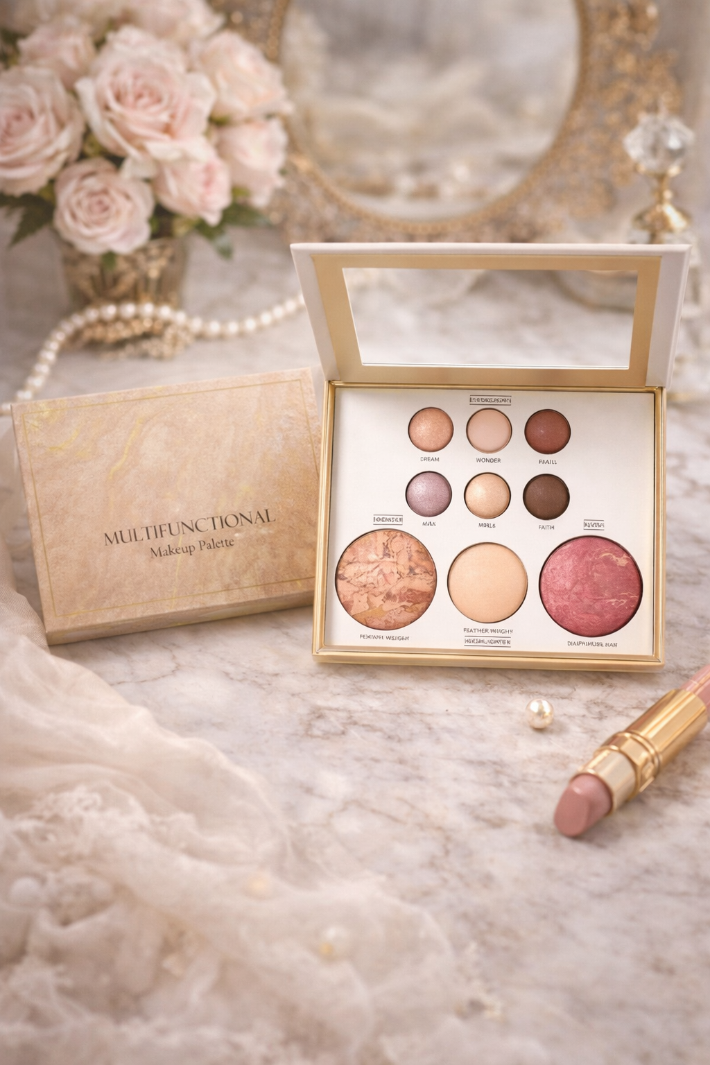 Gilded meikkipaletti