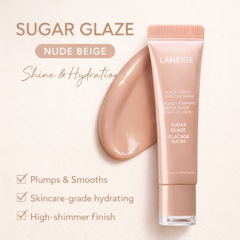 Kiiltävä huuliseerumi – Sugar Glaze