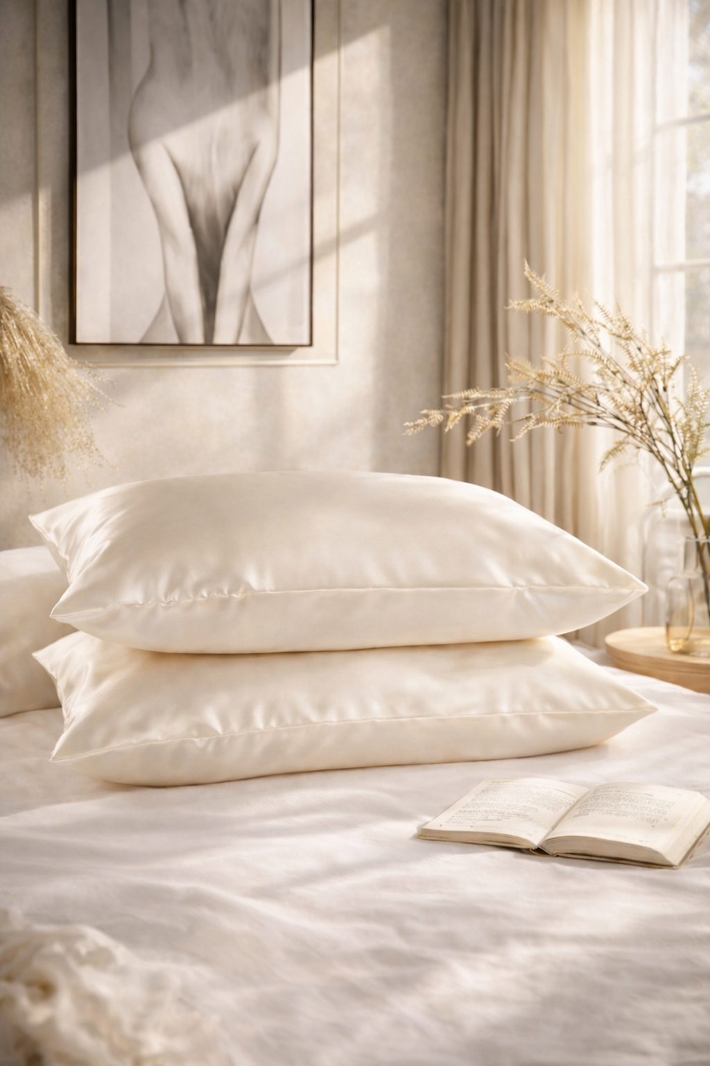 SilkDreamSatin Pillowcase – Silkkinen Tyynyliina (51 × 66 cm