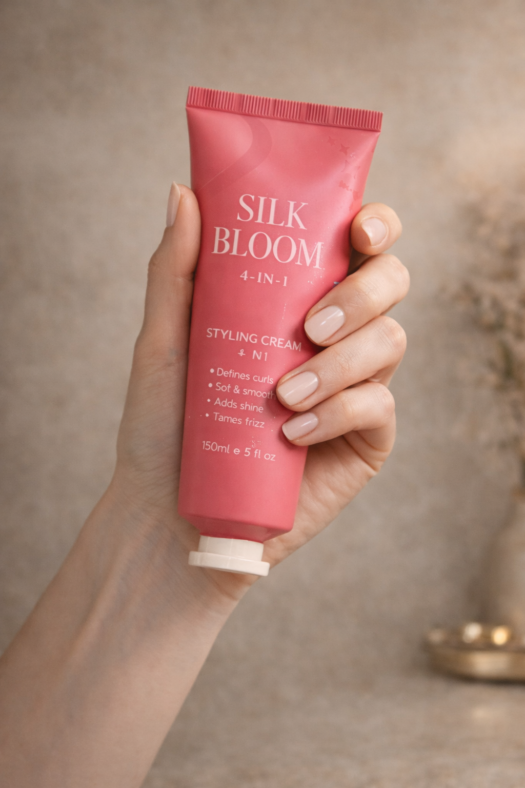 Hair Styling Cream To Add Shine And Smooth Hair