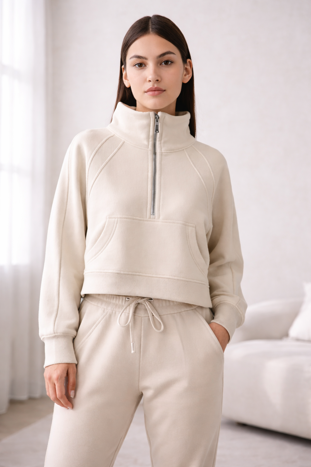 Nordic Sculpt Half Zip – Premium Fleece