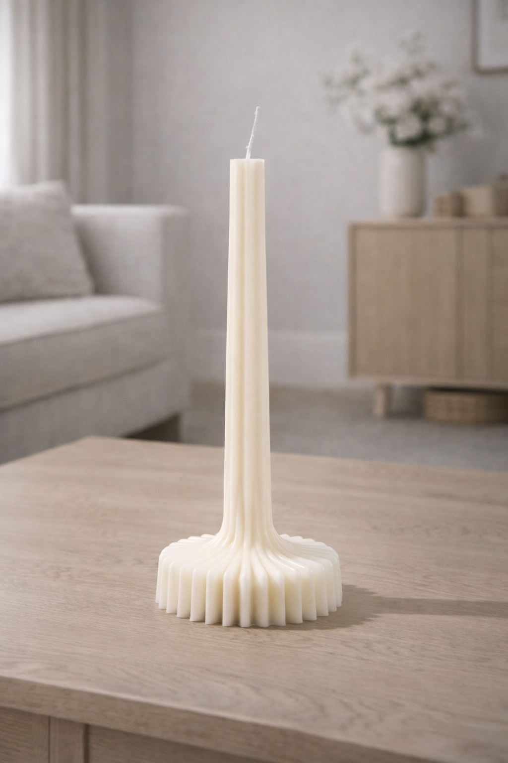 Nordic Serrated Aromatherapy Candle