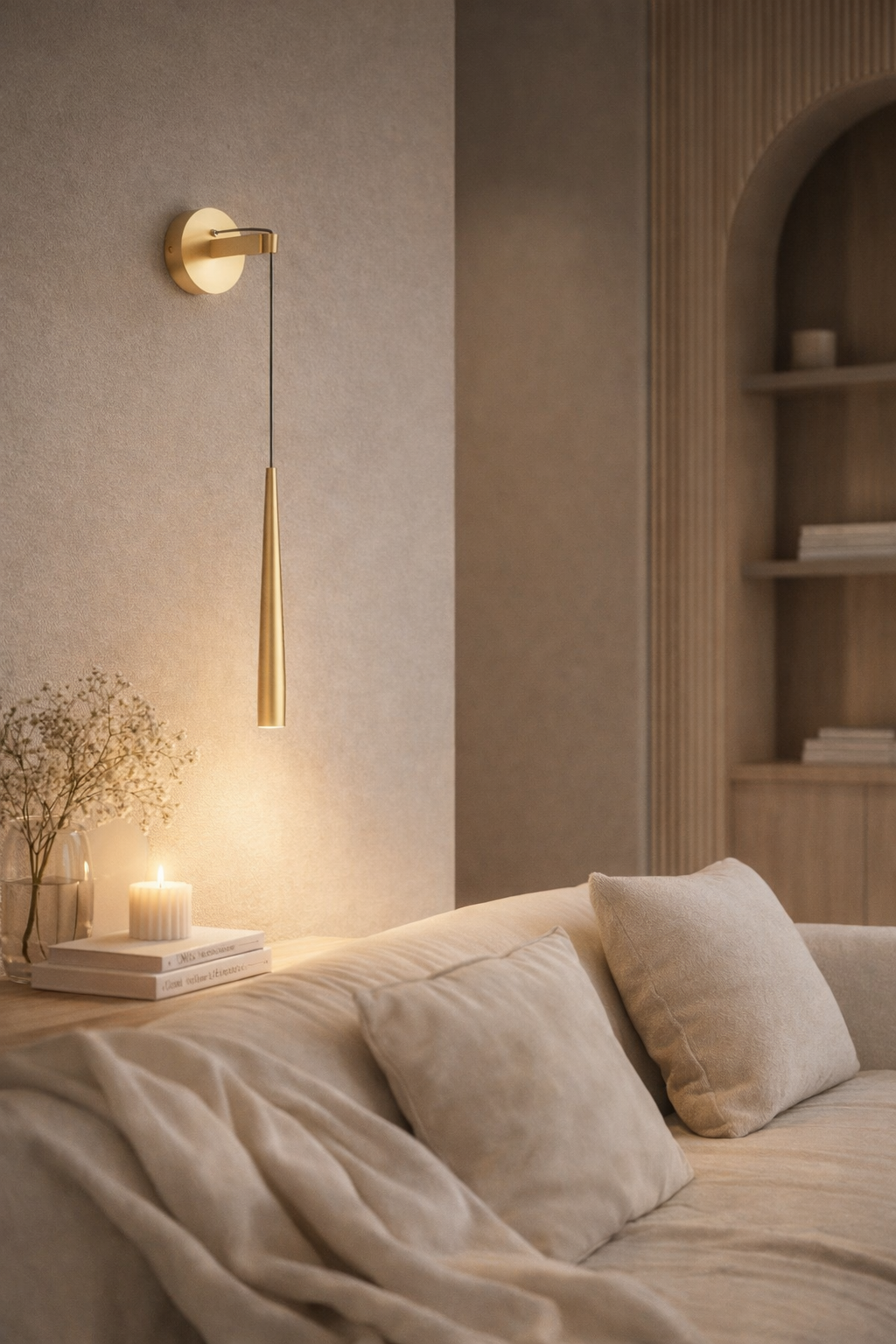 Élan Copper Wall Lamp