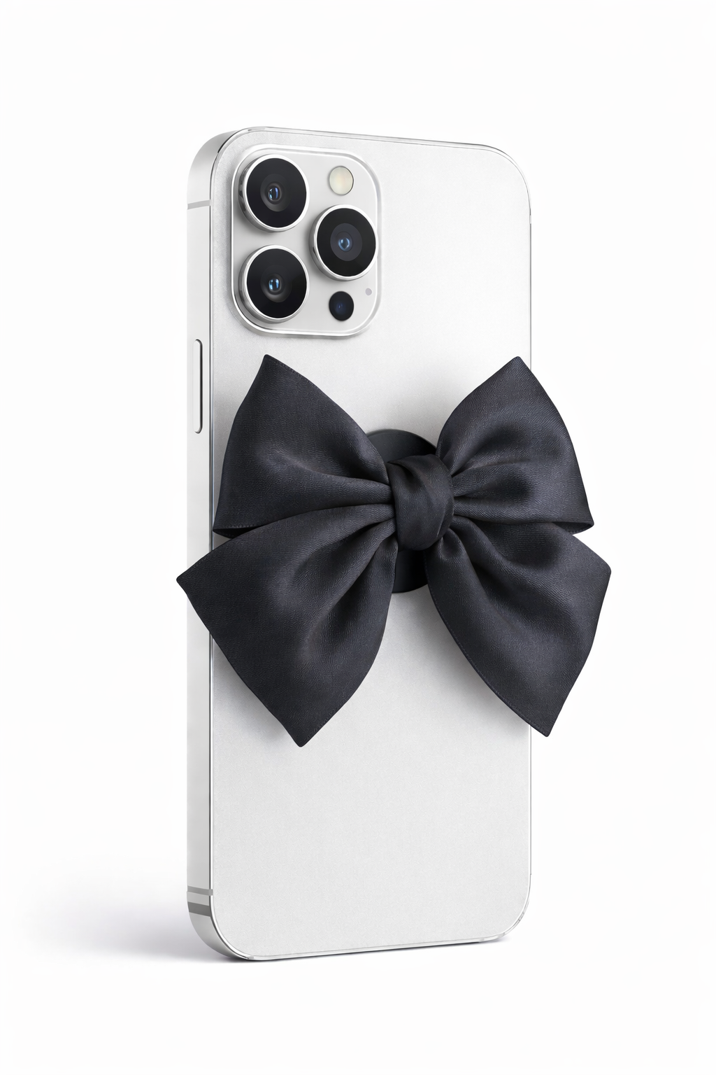 Rusetti-puhelintuki – musta