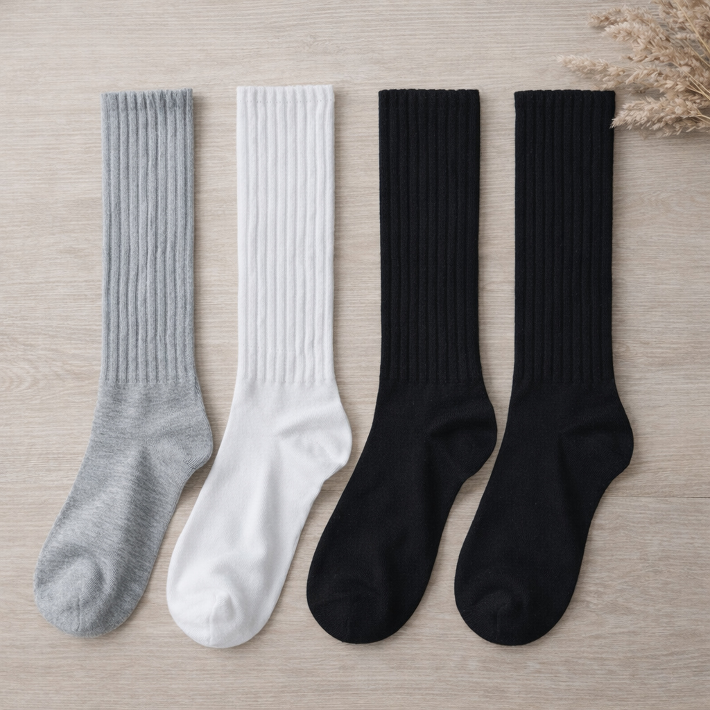 Ribbed Essentials Socks – 3-Pack