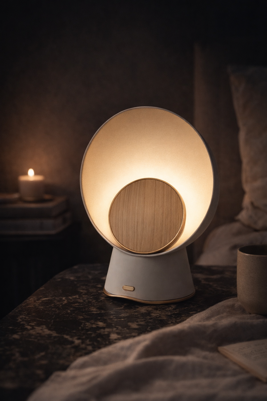 Moon Aura Table Lamp & Speaker