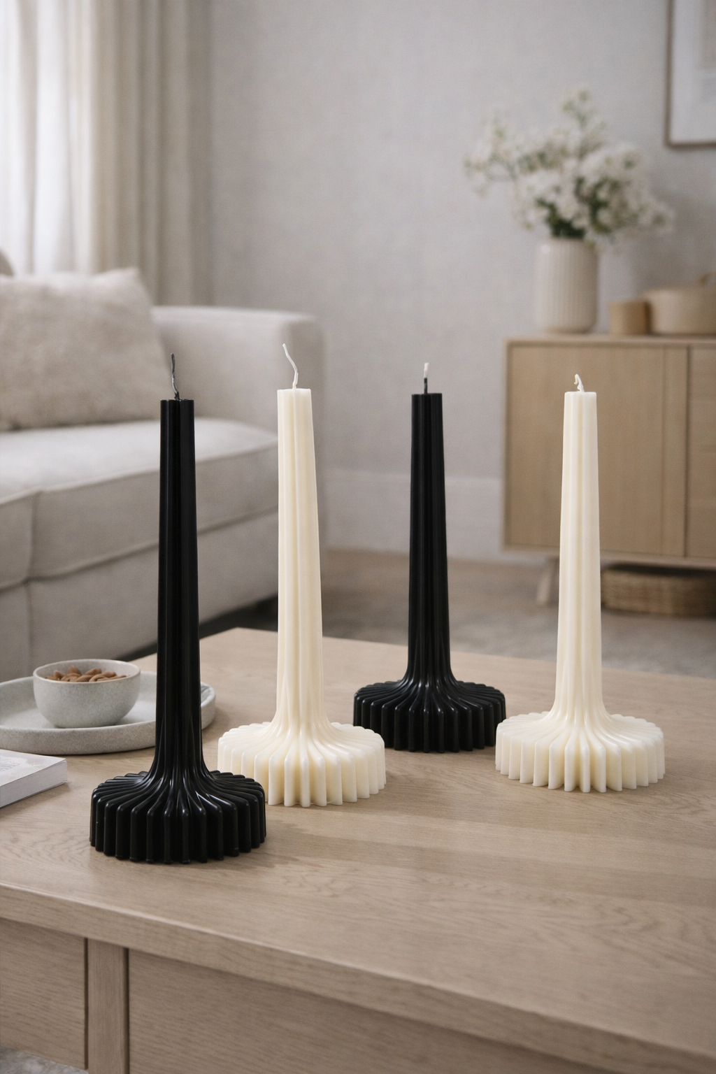 Nordic Serrated Aromatherapy Candle