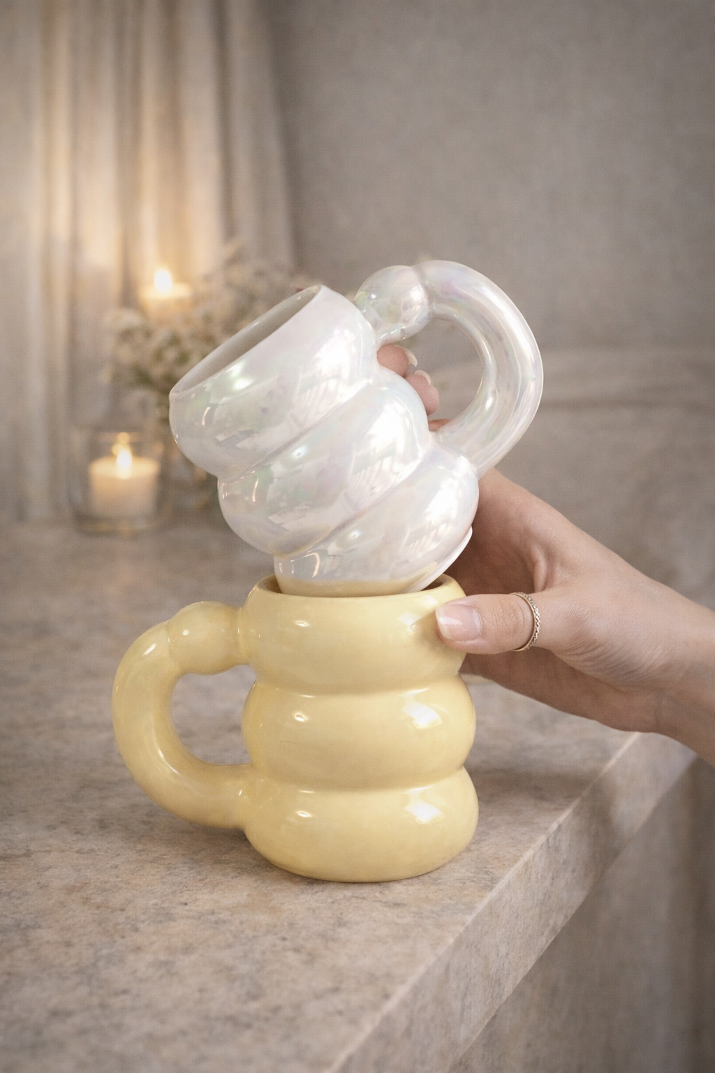 Pearl Curve Mug