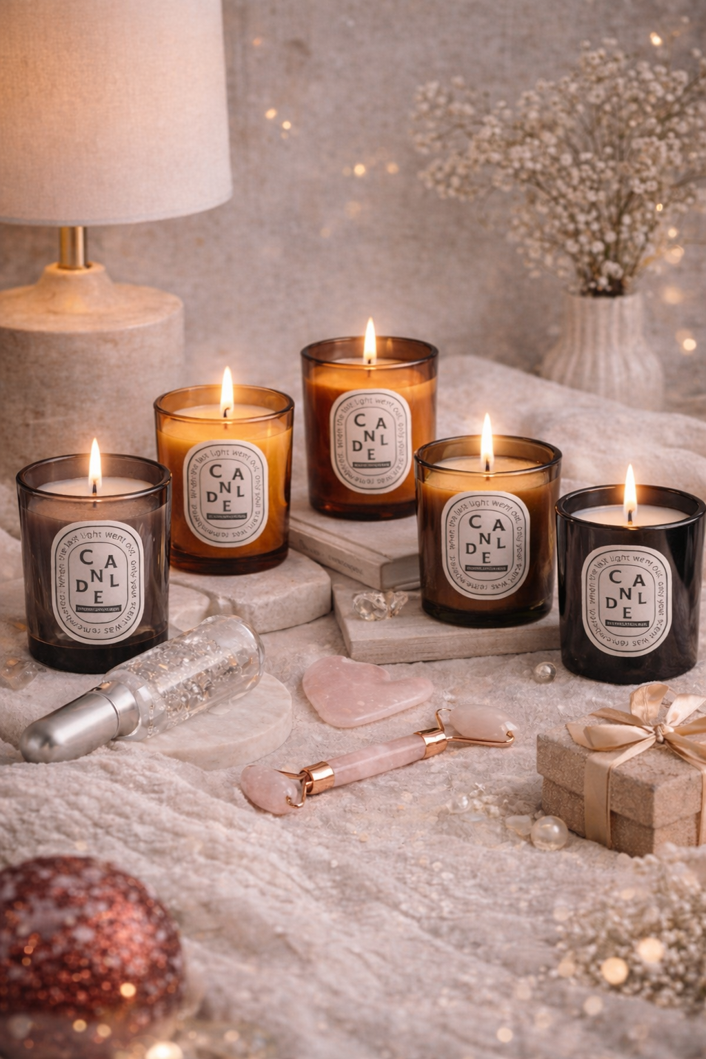 🌙 Aromatherapy Candle Glass – Lux Wellness Collection