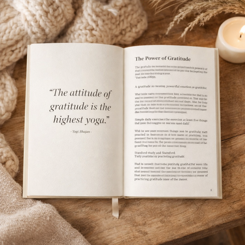 Gratitude – Mindfulness & Kiitollisuuspäiväkirja