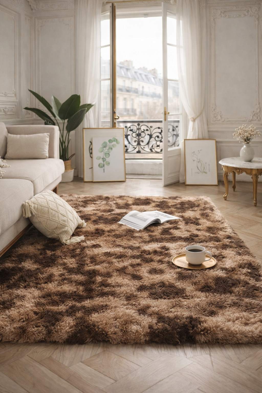Soft Haven Plush Rug – Pehmeä Nukkamatto