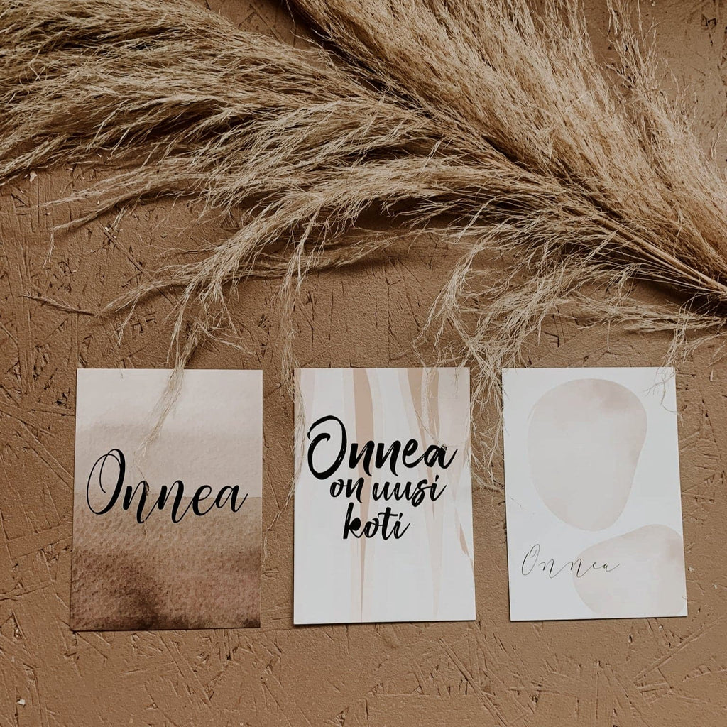 Postikortti - Onnea - LuKLabel
