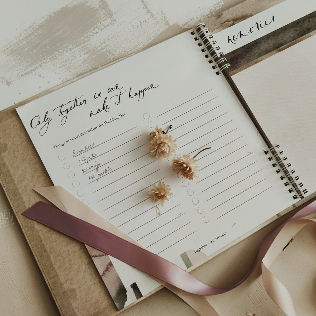 Just us - wedding book - LuKLabel