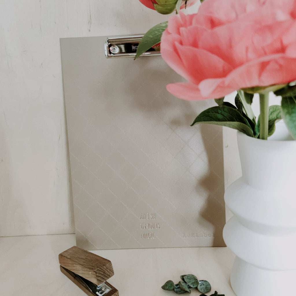 Clipboard - beige magic - LuKLabel