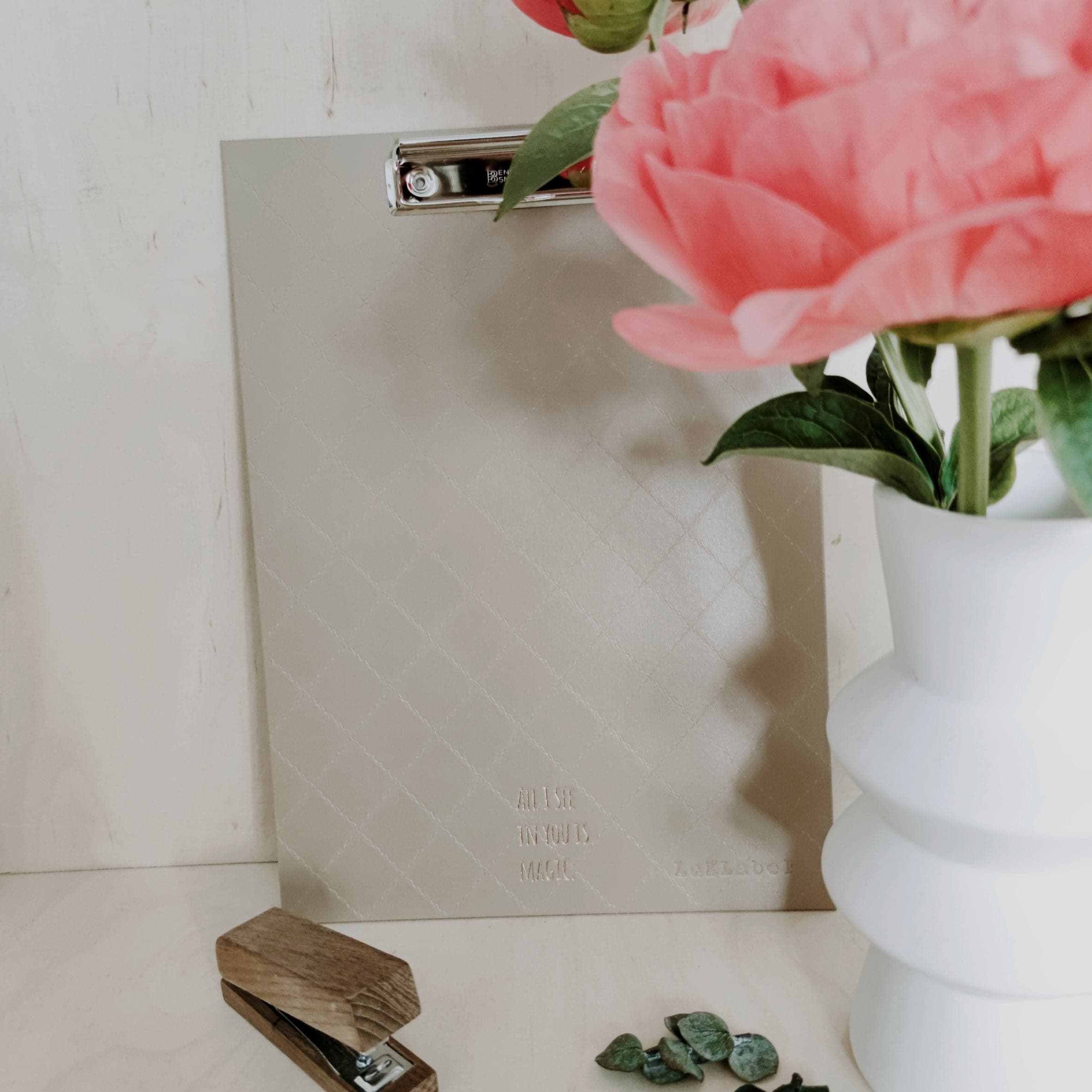 Clipboard - beige magic - LuKLabel