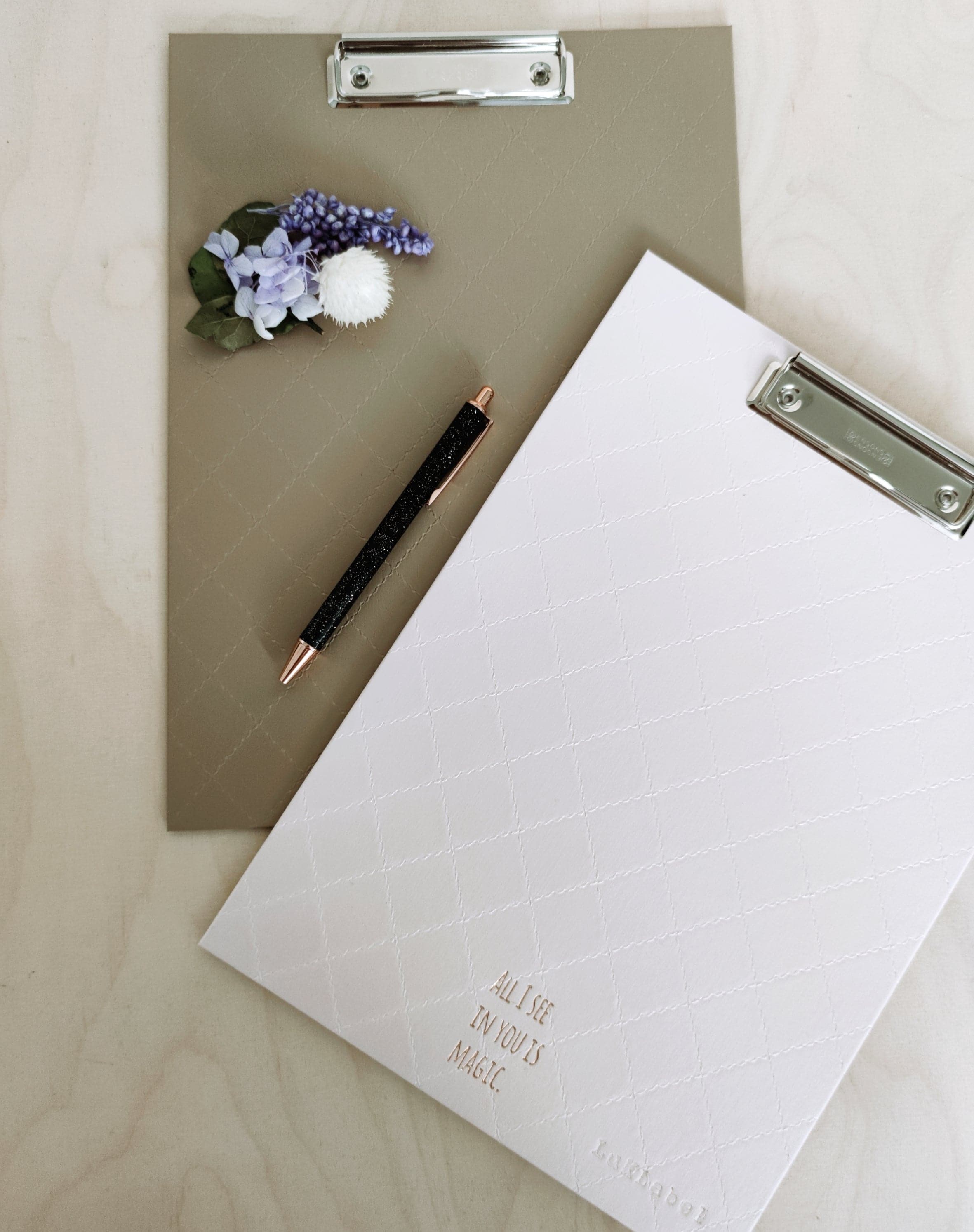 Clipboard - beige magic - LuKLabel