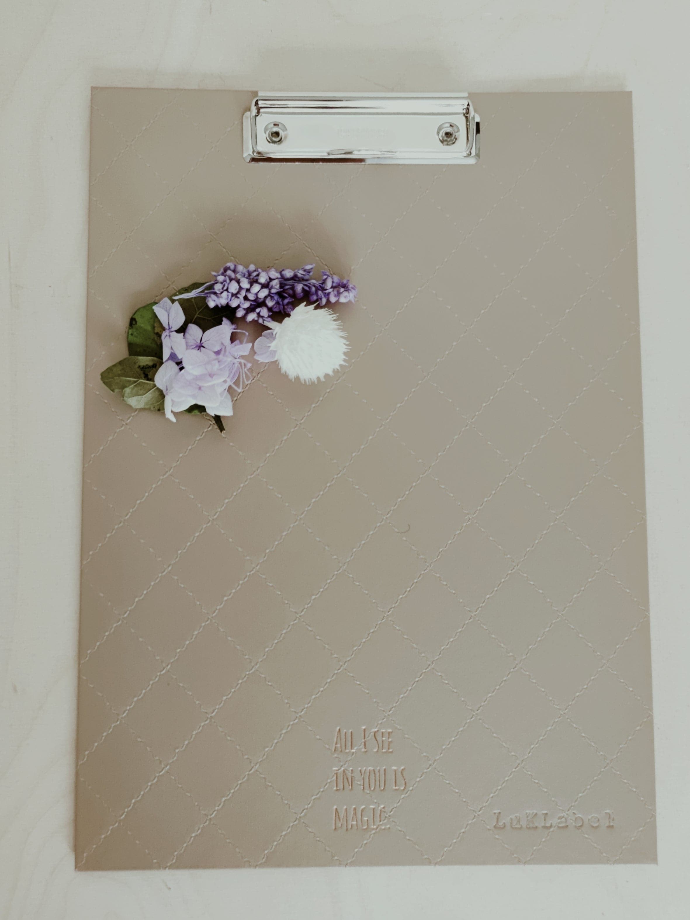 Clipboard - beige magic - LuKLabel