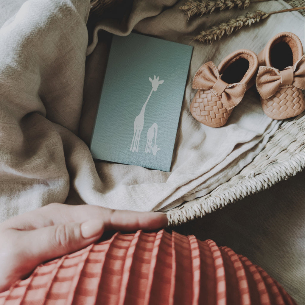 Neuvolakorttikotelo - Kirahvi minttu - LuKLabel