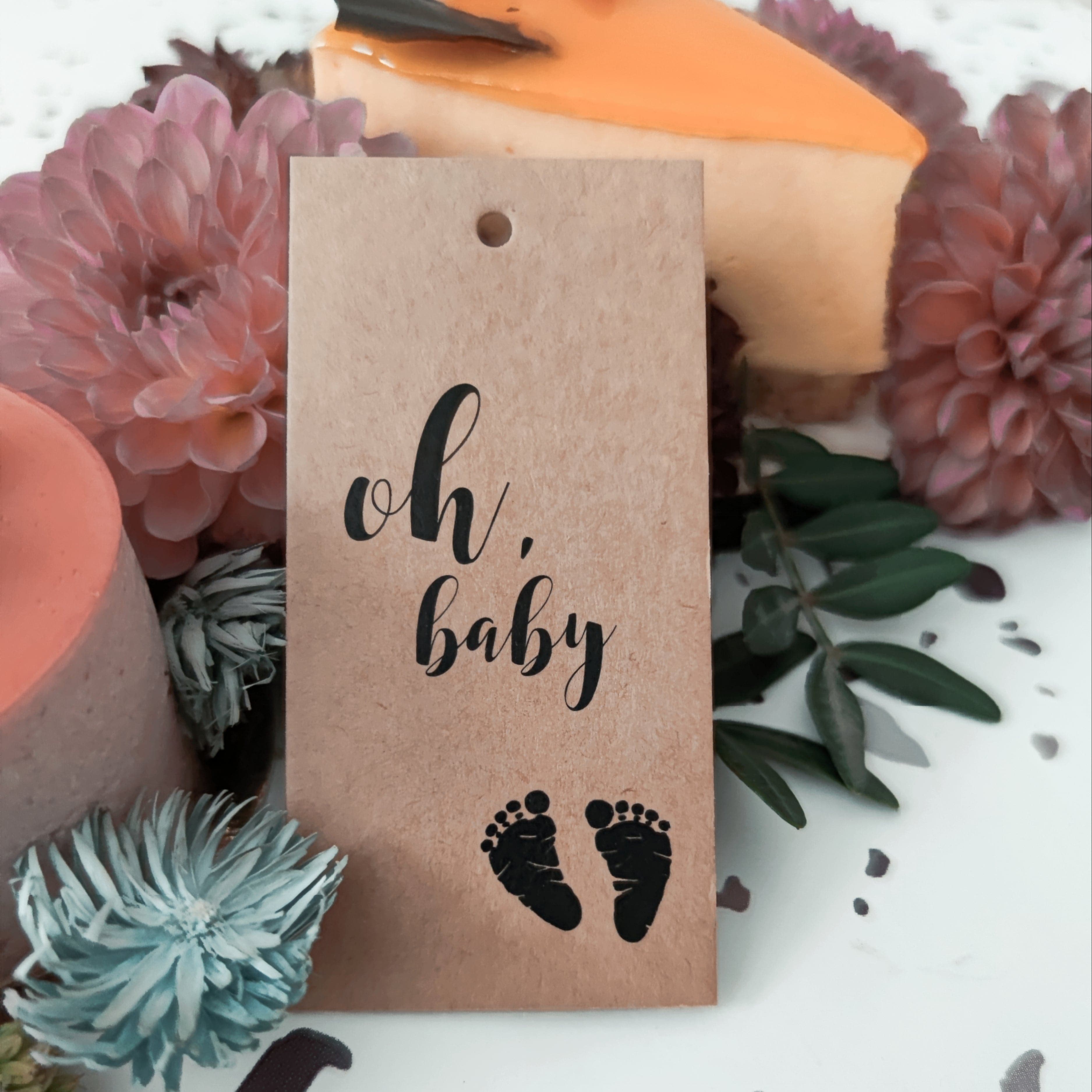 Pakettikortti - Oh baby - LuKLabel