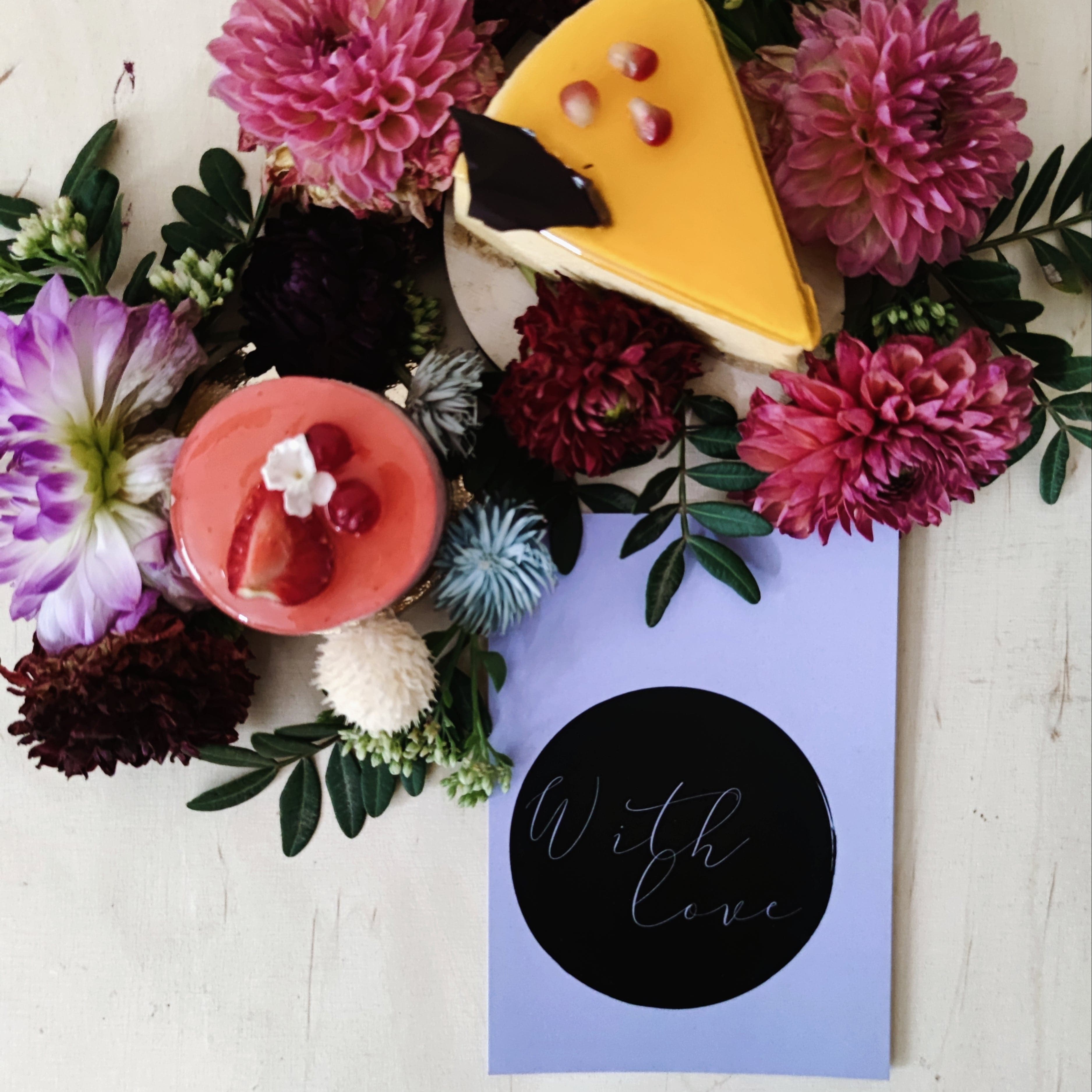 Postikortti - With love - LuKLabel