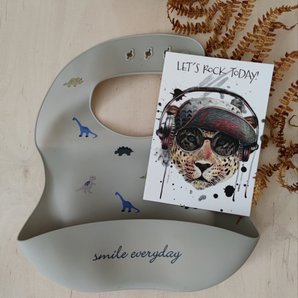 Postikortti -Let`s rock - LuKLabel