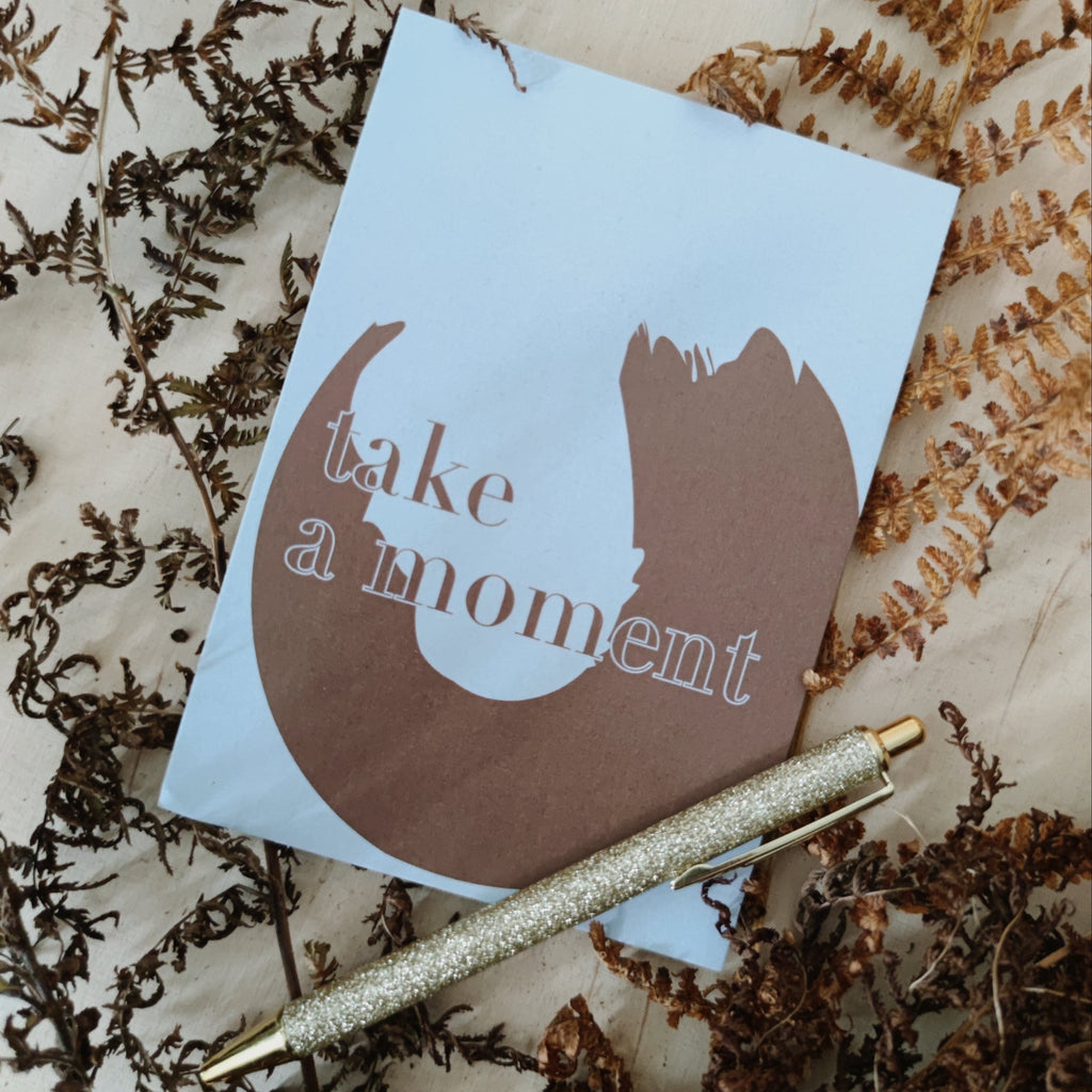 Postikortti - Take a moment - LuKLabel