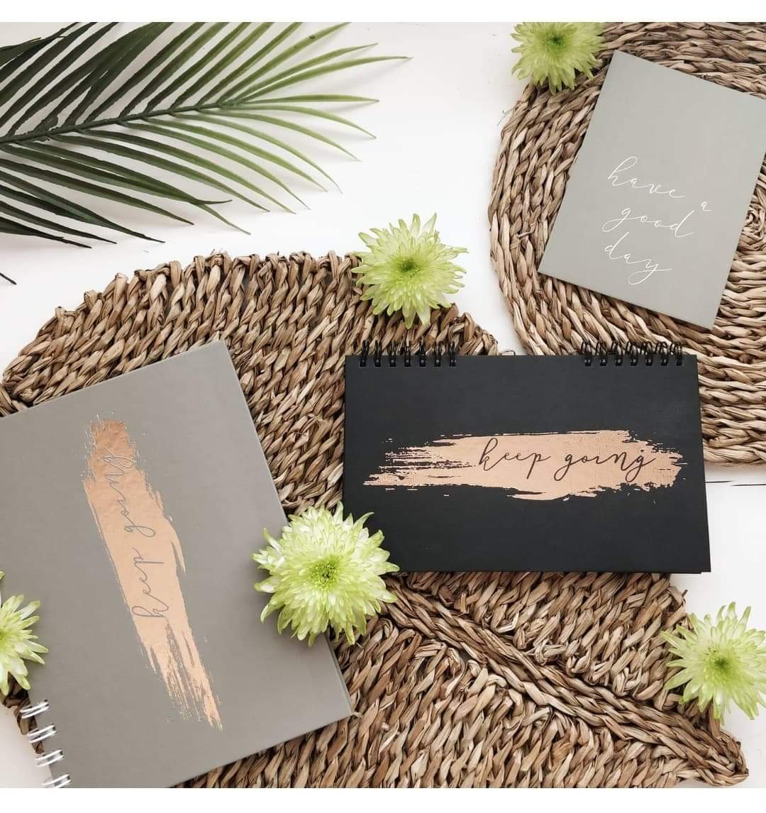 Keep going - muistivihko small - LuKLabel