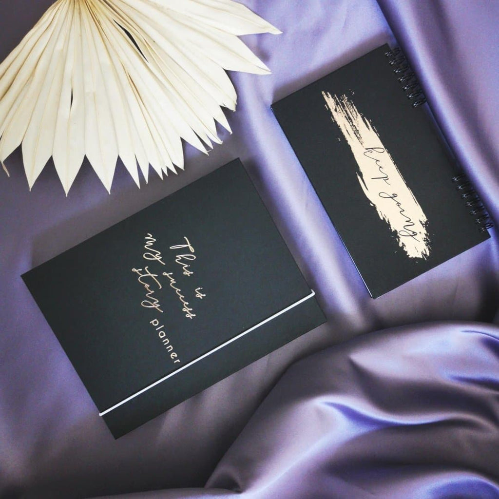 Keep going - muistivihko small - LuKLabel