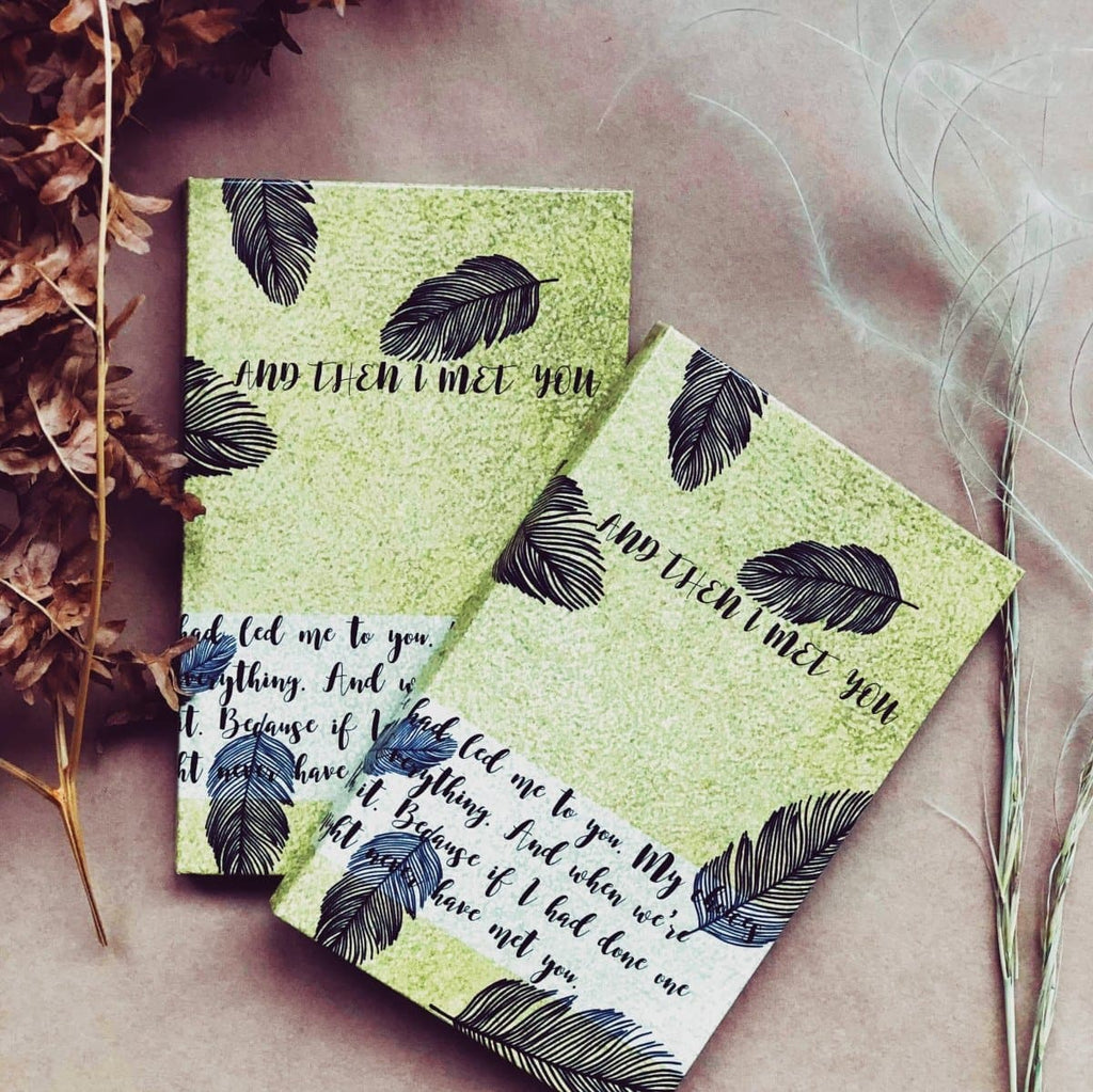 Neuvolakorttikotelo - sulka - LuKLabel