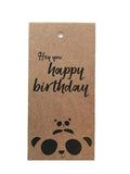 Pakettikortti - Birthday - LuKLabel