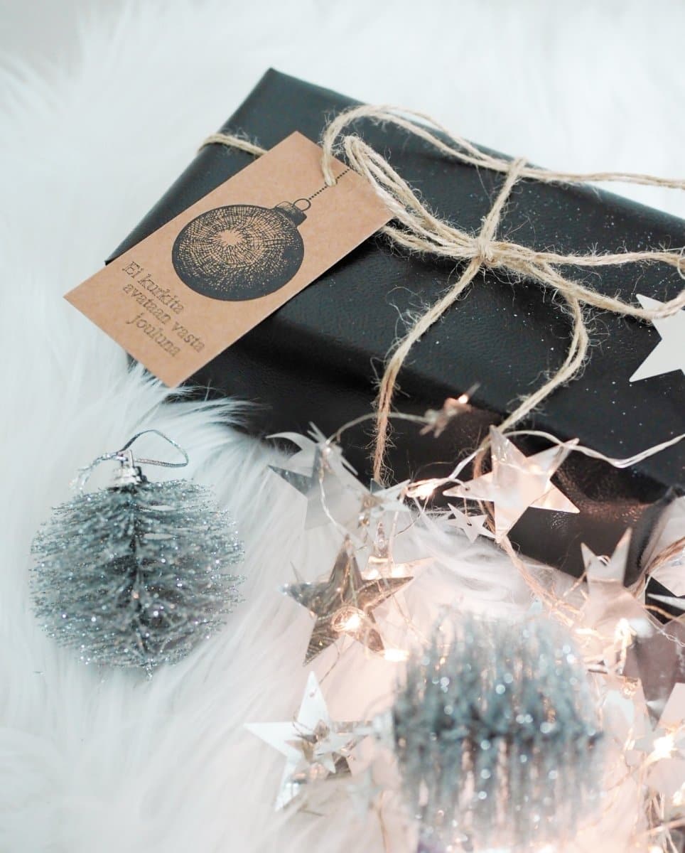 Pakettikortti - Christmas 4kpl - LuKLabel